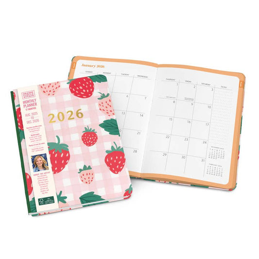 2026 Good Day Planner | Strawberry Love
