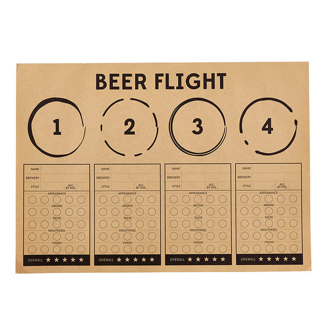 Beer Flight Placemats - 24pc
