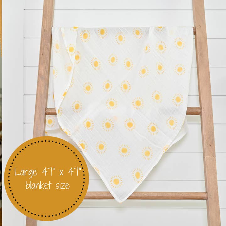Muslin Swaddle Blanket | Beautiful Day