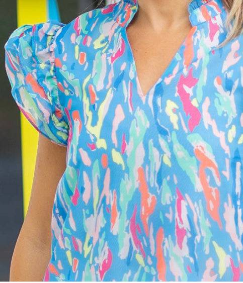 Shirt | Marley | Tiger Tail Multi