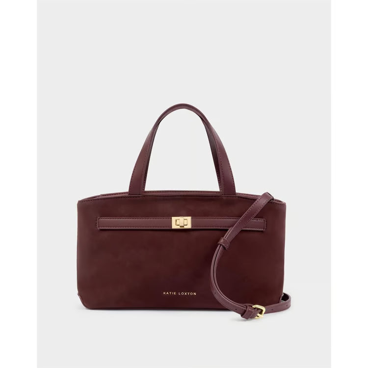 Orin Top Handle Crossbody Bag | Cherry