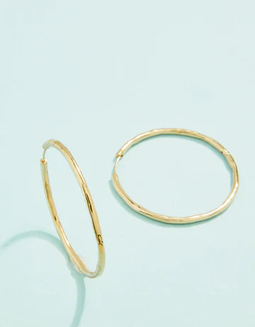 Moonglade Hoop Earrings 30mm Gold