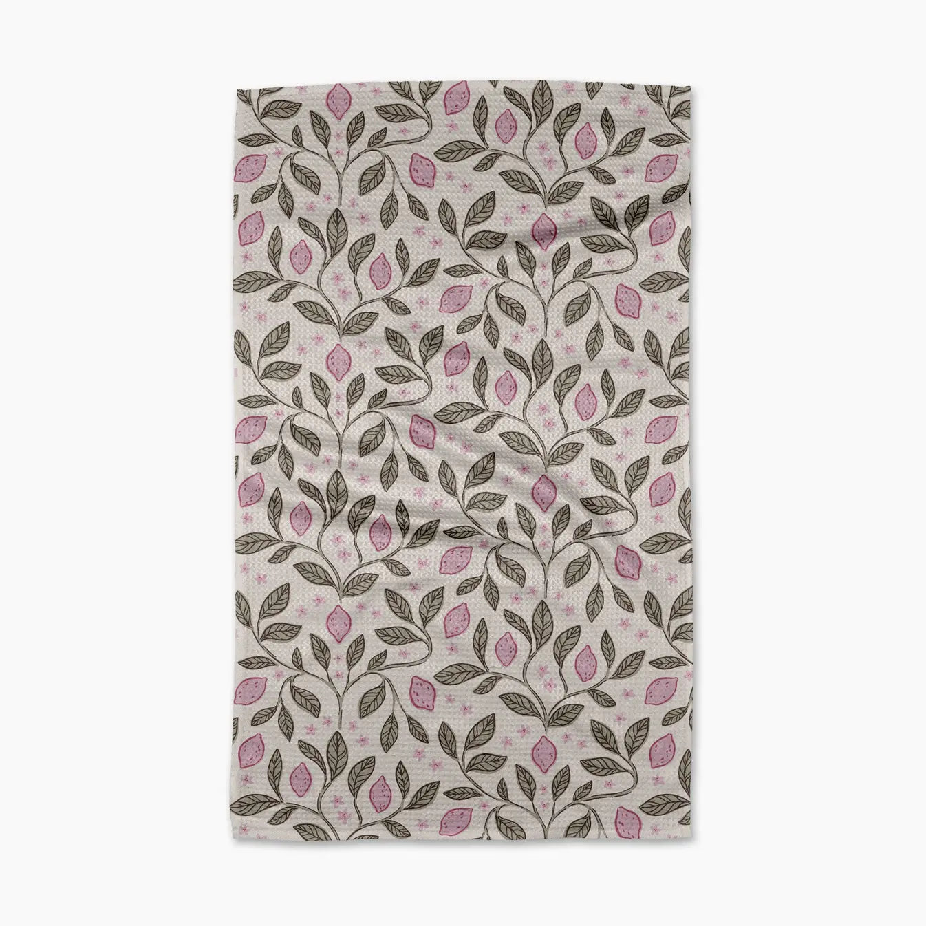 Tea Towel | Pink Summer Lemons