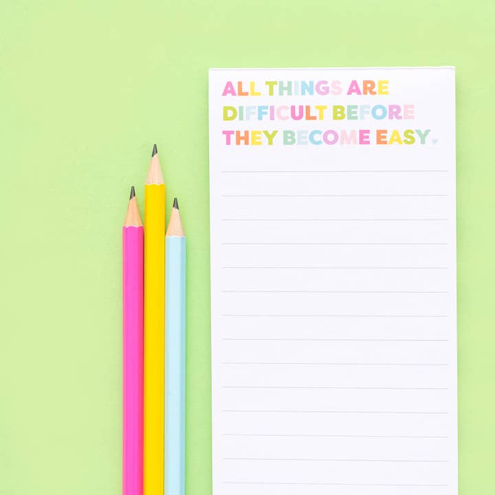 All Things List Pad