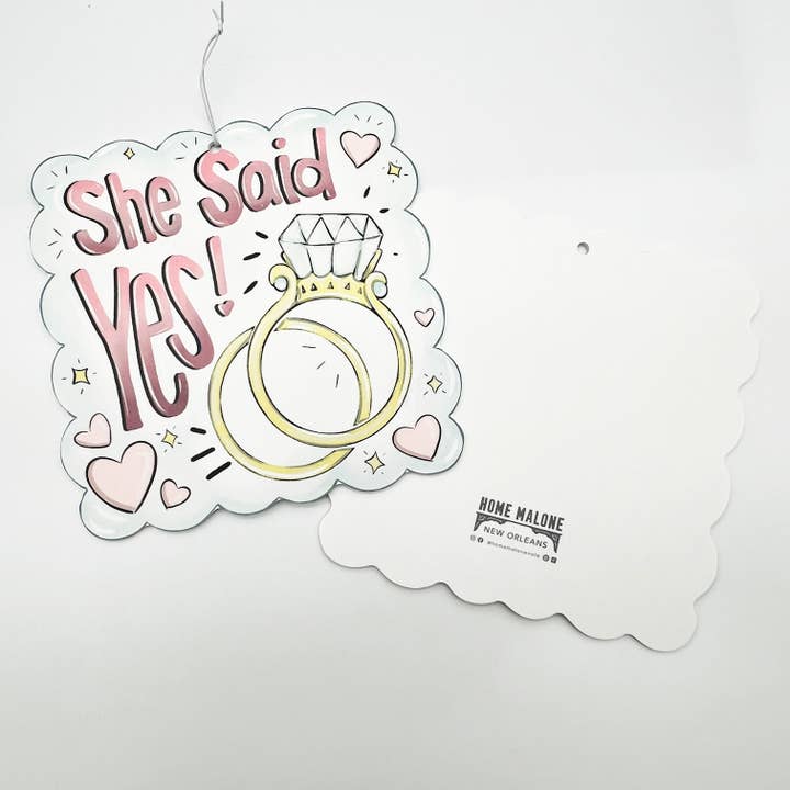 Decornament | She Said Yes!
