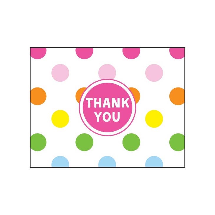 Thank You Foldover Notes