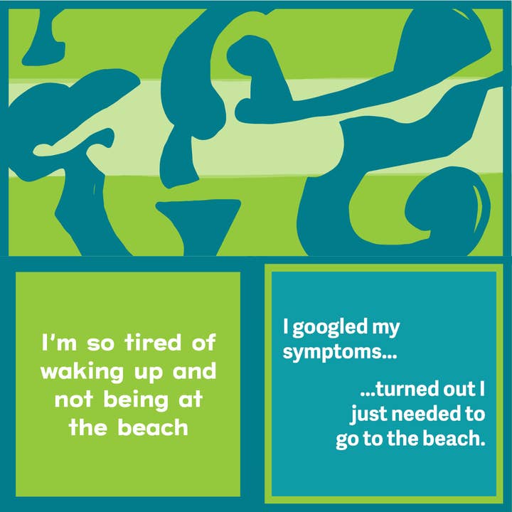 Napkin - Beach Googled