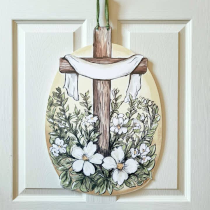 Door Hanger | Easter Cross