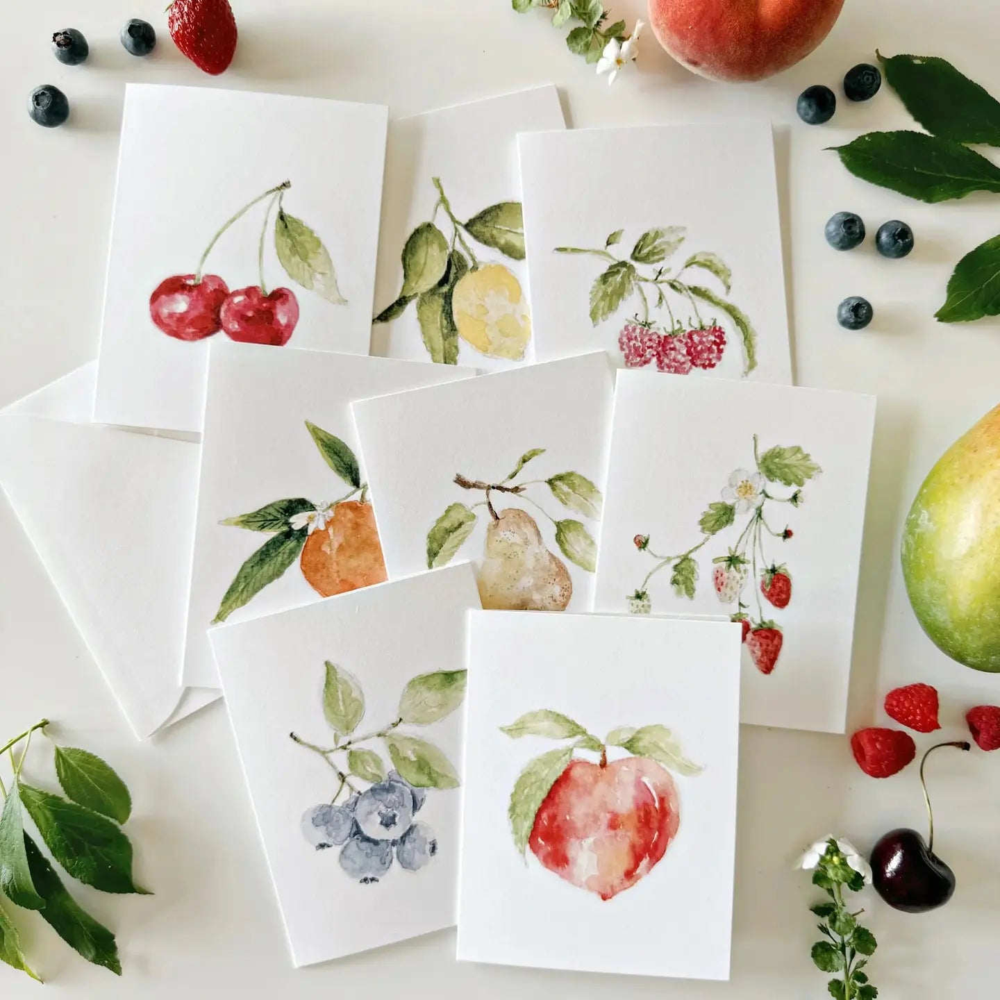 Notecard Set | Assorted Fruit