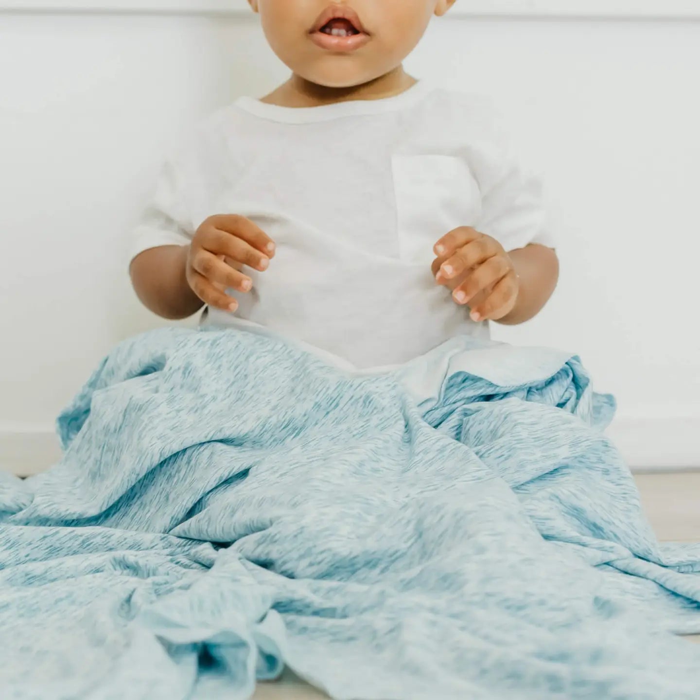 Knit Swaddle Blanket | Lennon