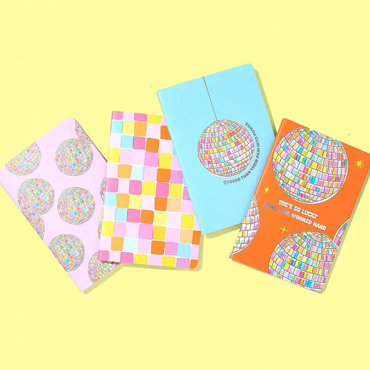 Mini Notebook Set | Disco Ball