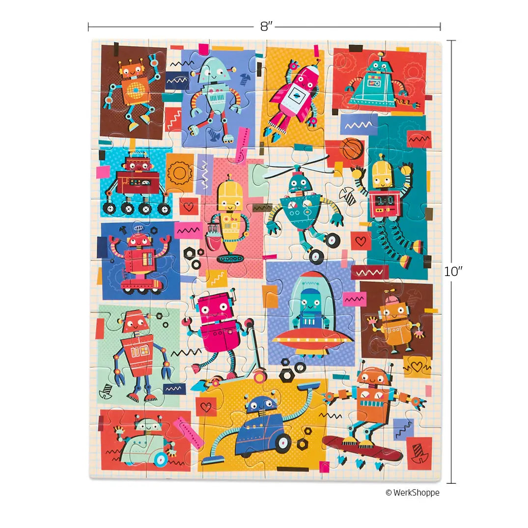 Jigsaw Puzzle Snax | Robots