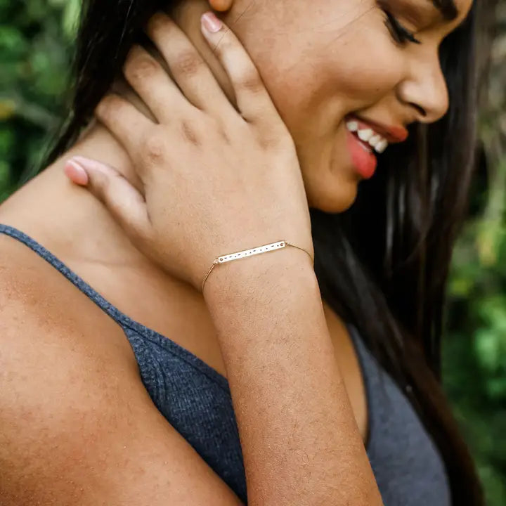 Morse Code Bracelet | Queen