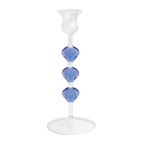 Shells Glass Taper Holder