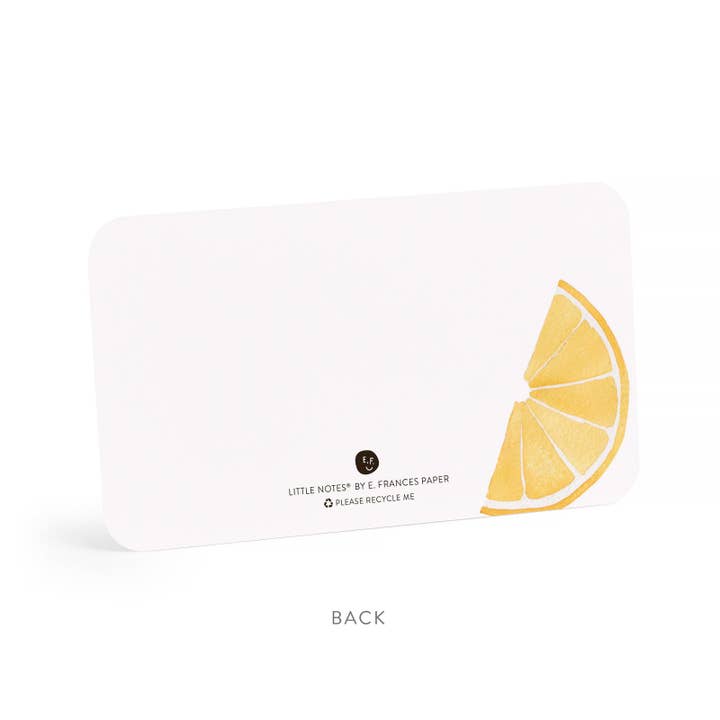 Little Notes | Iced Tea