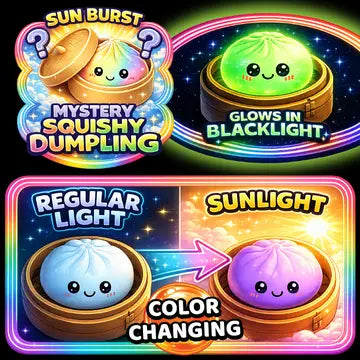 Fun Doh Color Changing Dumpling Squishy Toy