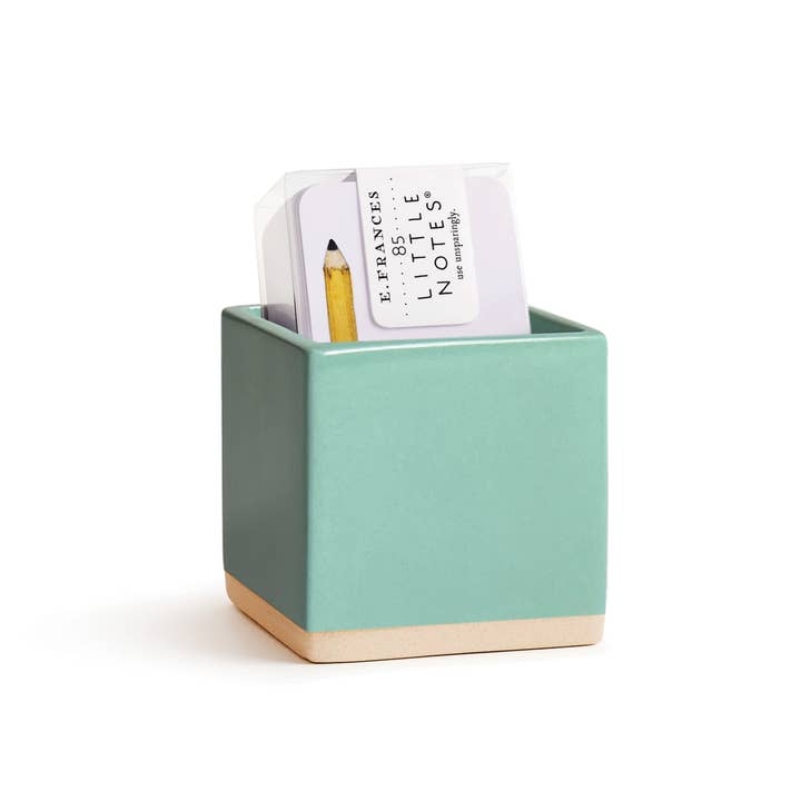 Little Notes Ceramic Holder | Seaglass
