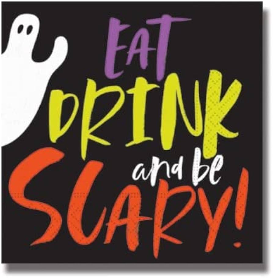 Eat, Drink & Be Scary Napkins