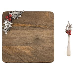 Wooden Holly Board Set