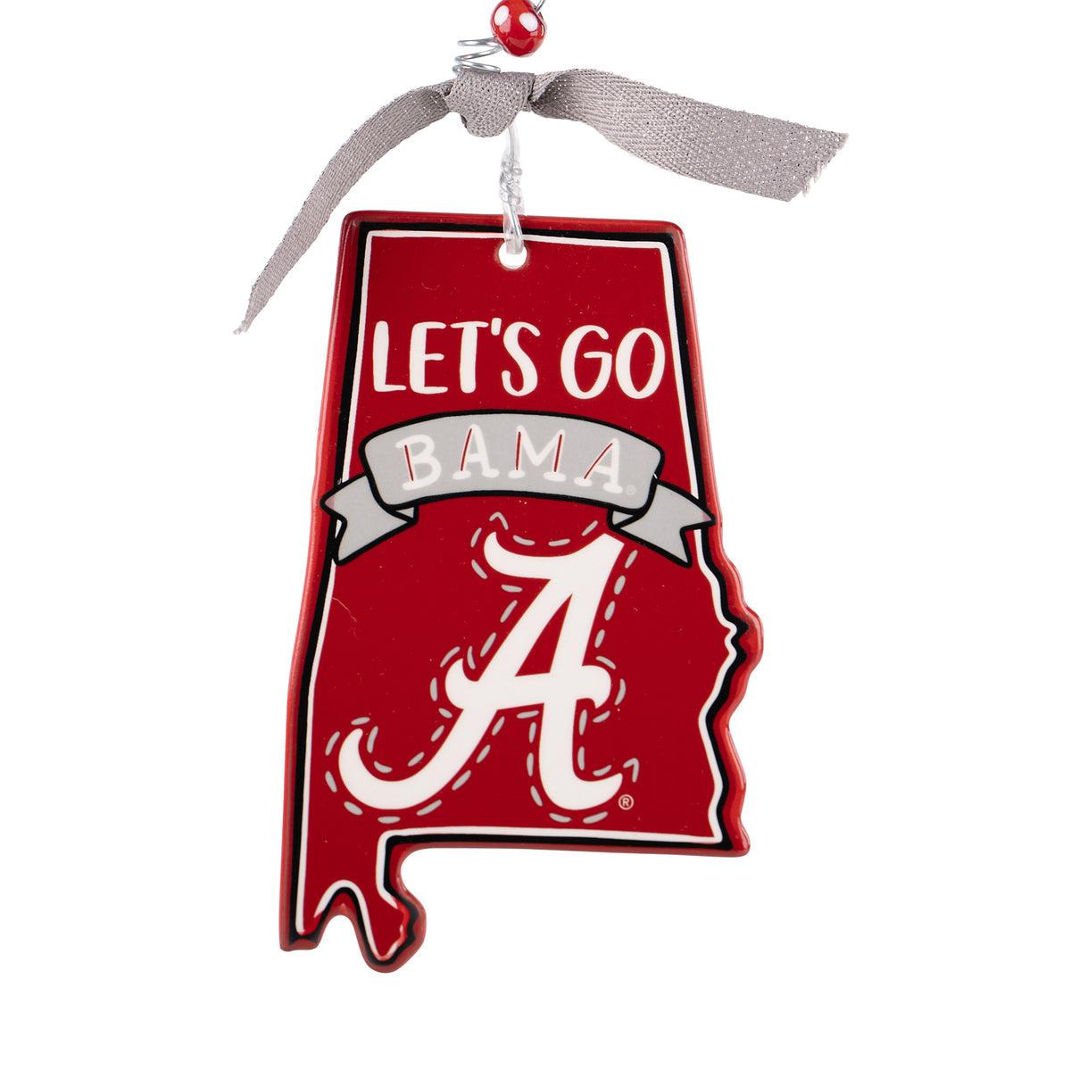 Flat Ornament | Let's Go Alabama