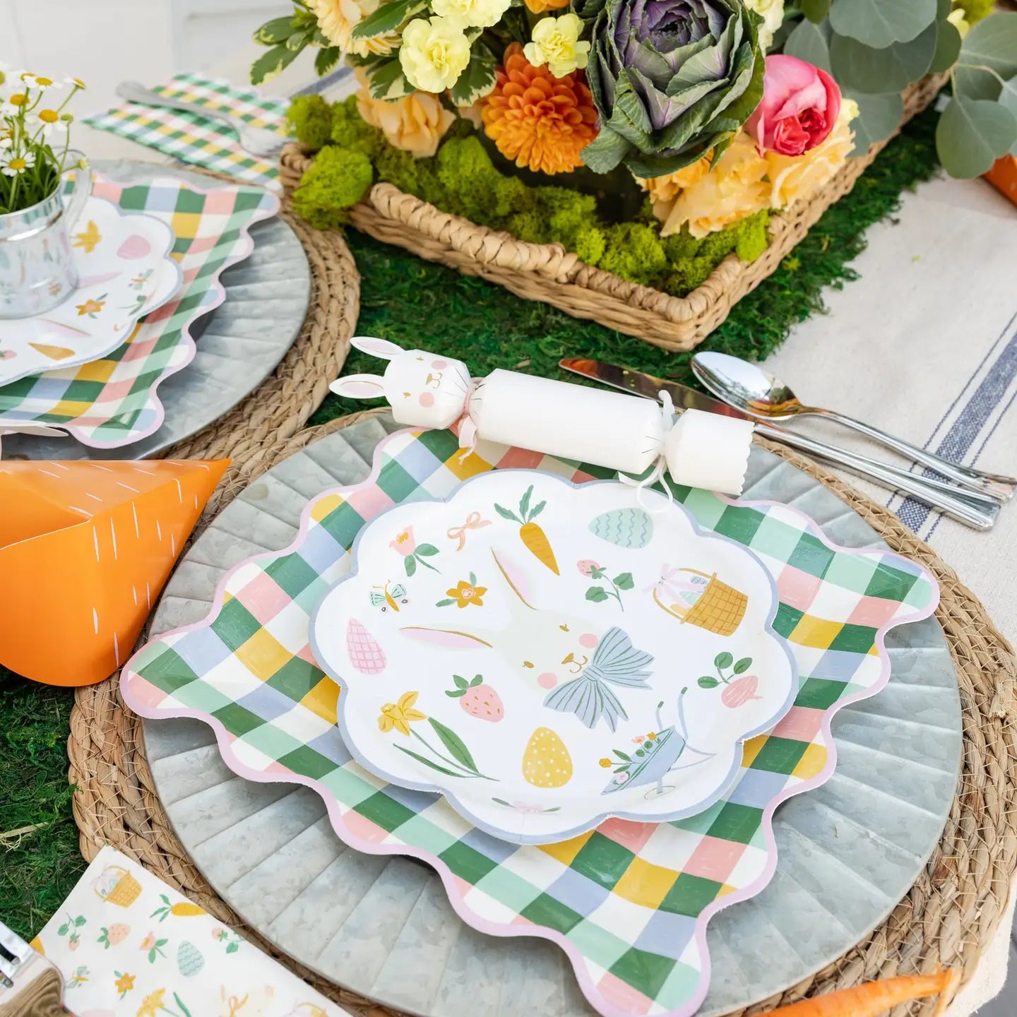 Hopscotch Gingham 10" Plate