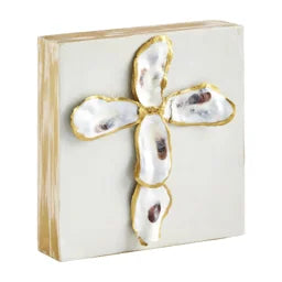 Merry Oyster Block Plaque