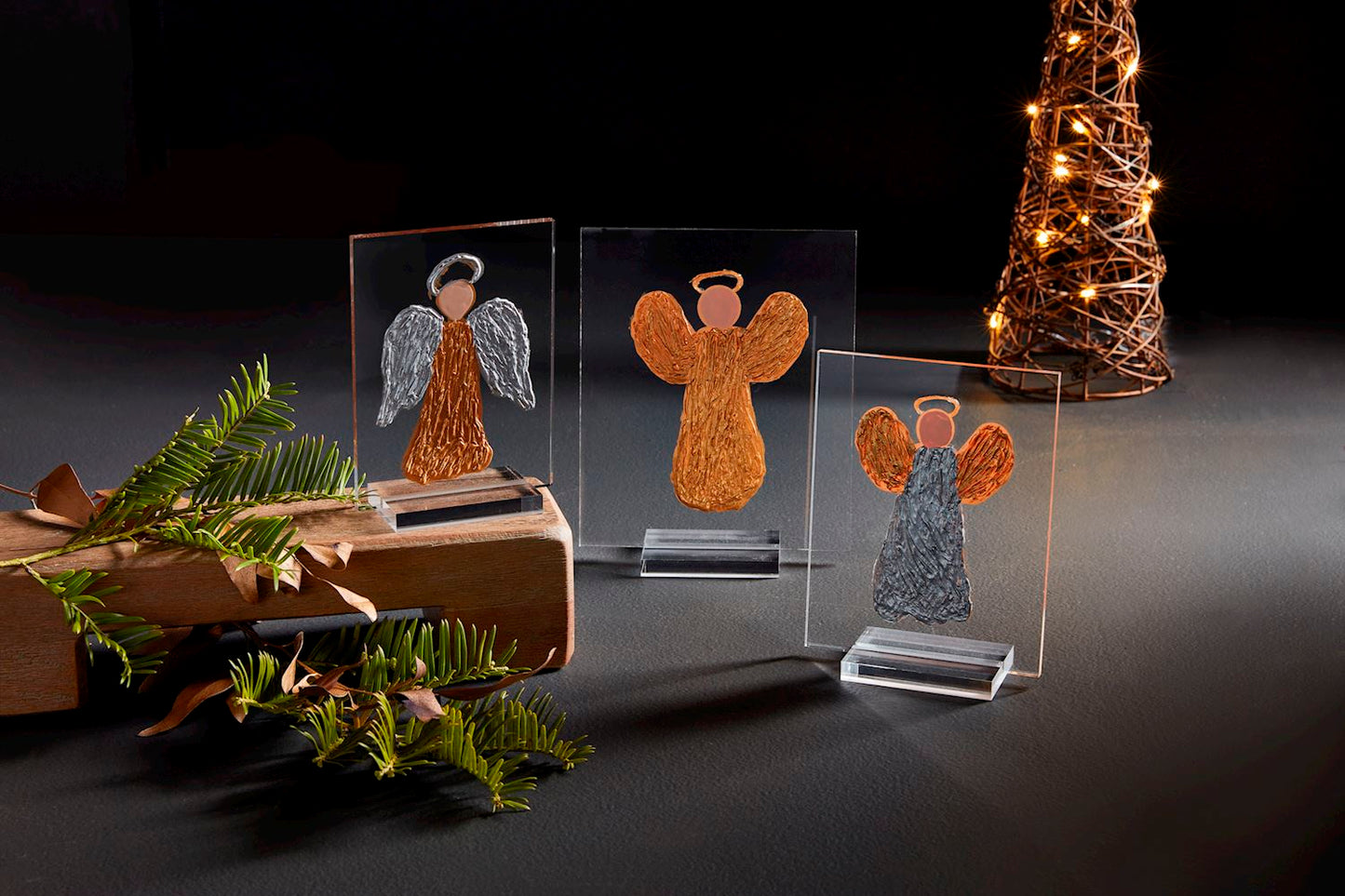 Angel Plaque Stand | Large