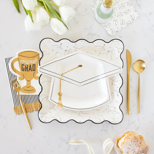 Cap Shaped Paper Plates