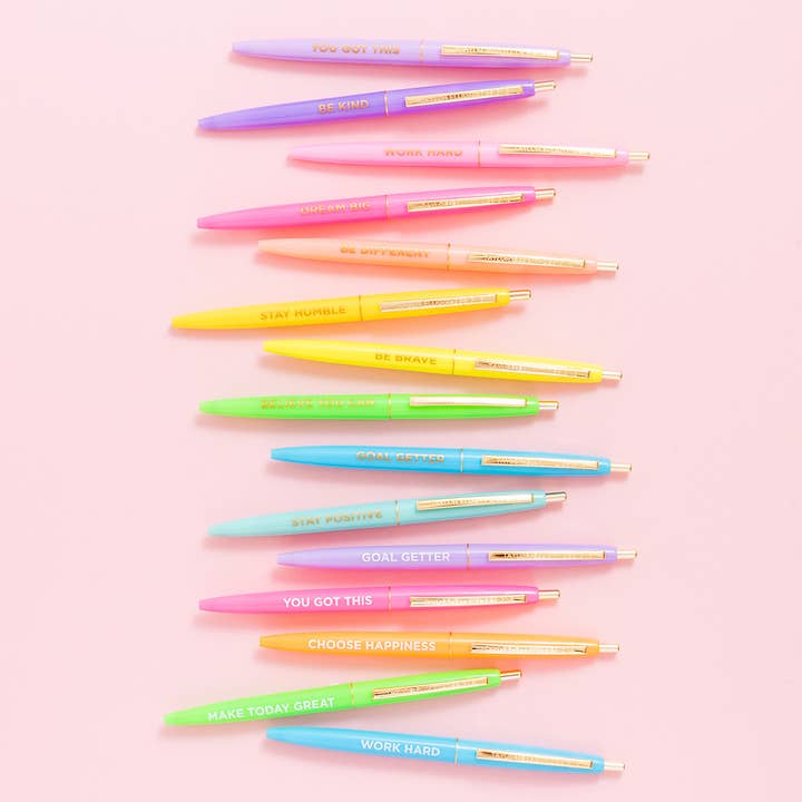 Pen Set | Motivational | Multi