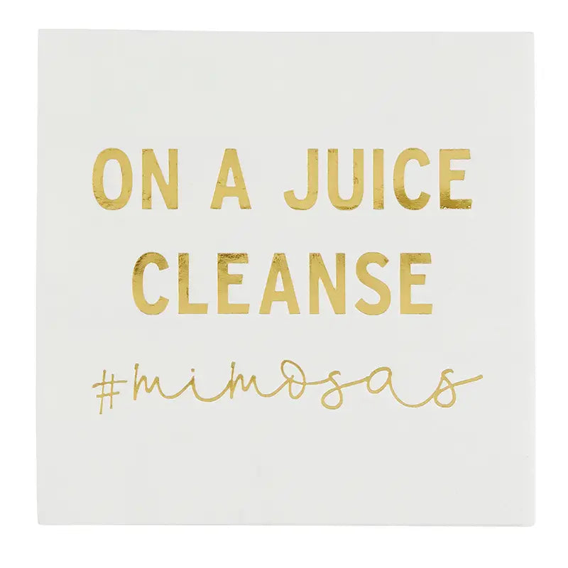 Cocktail Napkins - Juice Cleanse