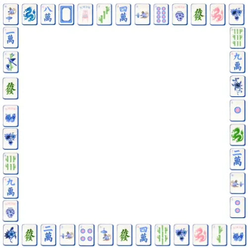 Acrylic Holder & Notepad | Preppy Mahjong