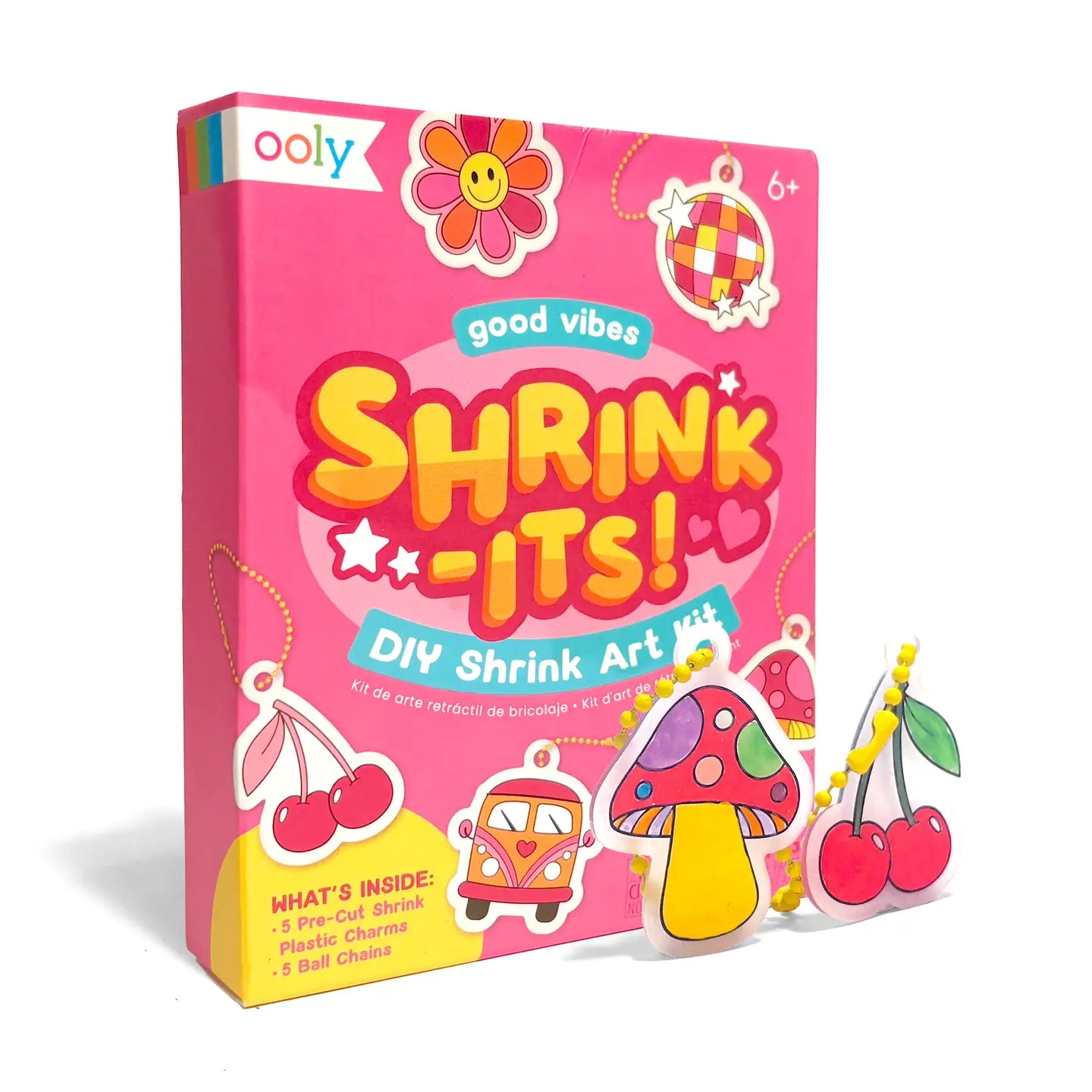 Mini Shrink-Its! Diy Shrink Art Kit - Good Vibes