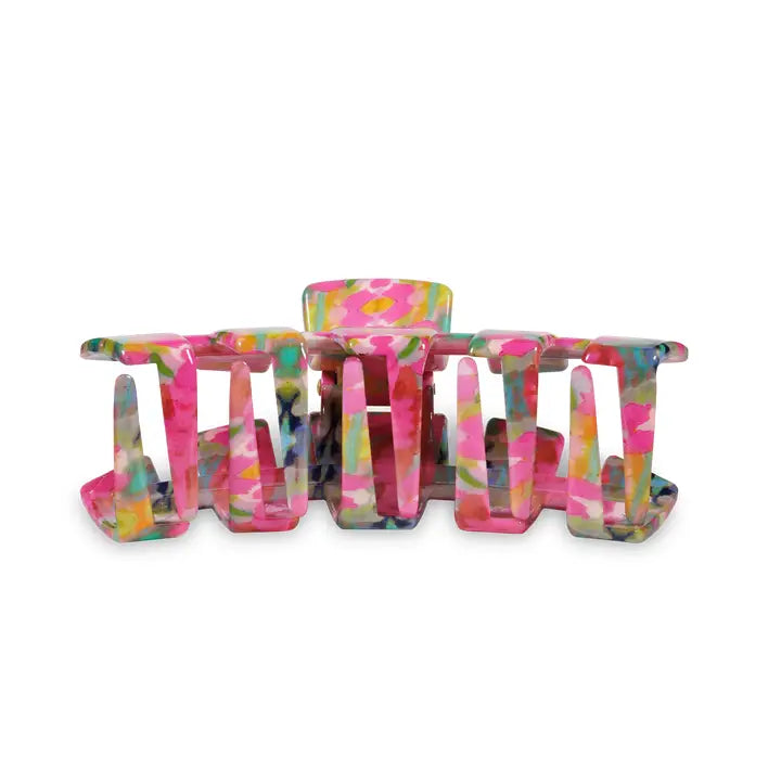 Teleties Claw Hair Clip | Fuchsia Dream | Assorted Sizes