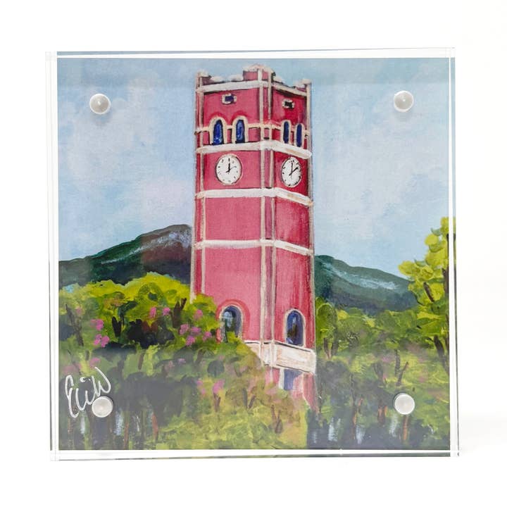 Western Carolina Landmark Acrylic Block | 4x4