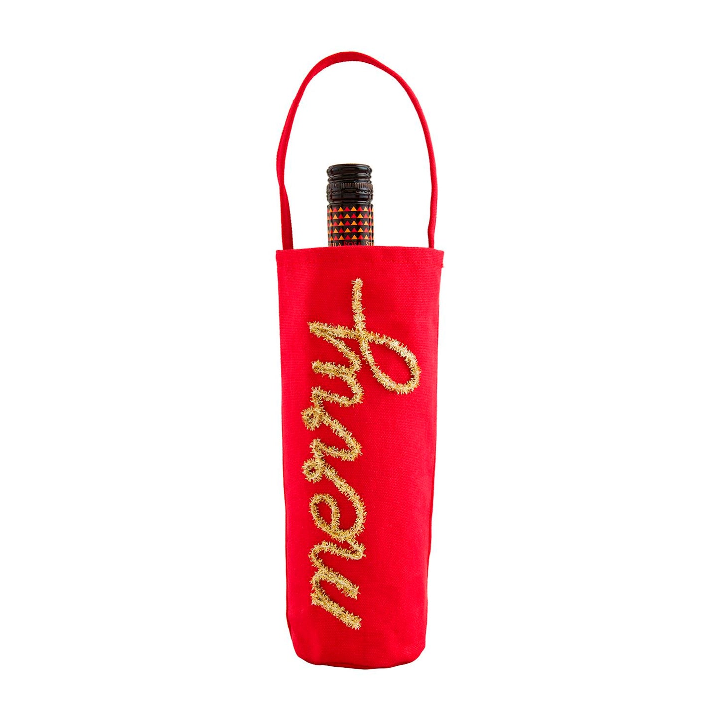 Holiday Wine Bag | Tinsel Merry