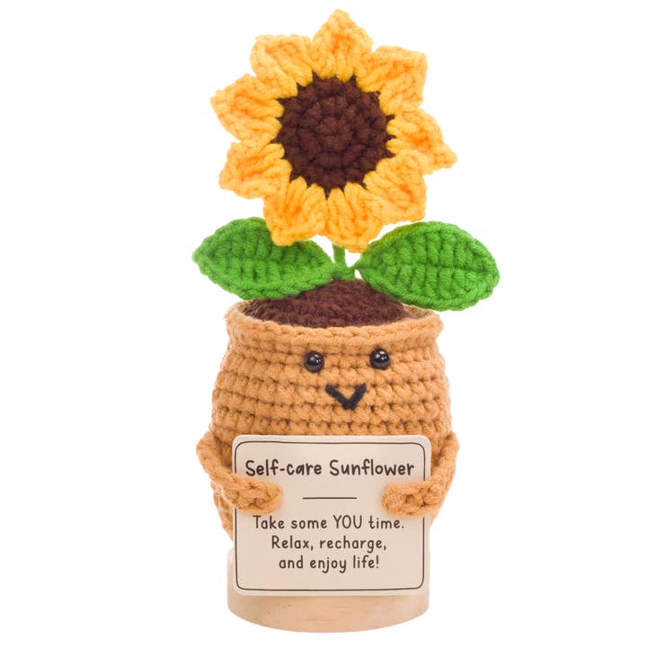 Crochet Friends | Self Care Sunflower