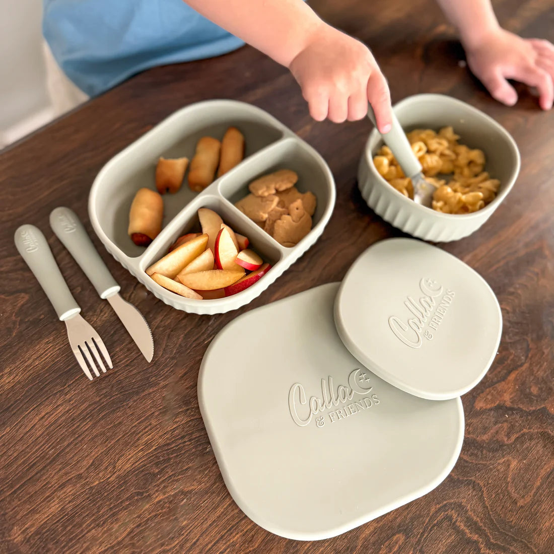 The Brooks Big Kid Bowl | Linen