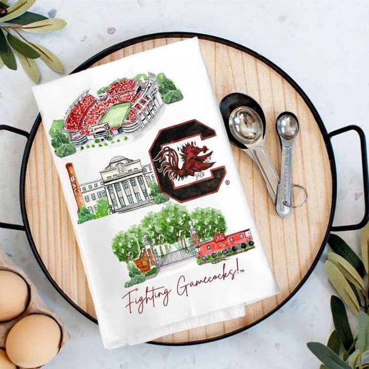 Landmark Tea Towels | USC