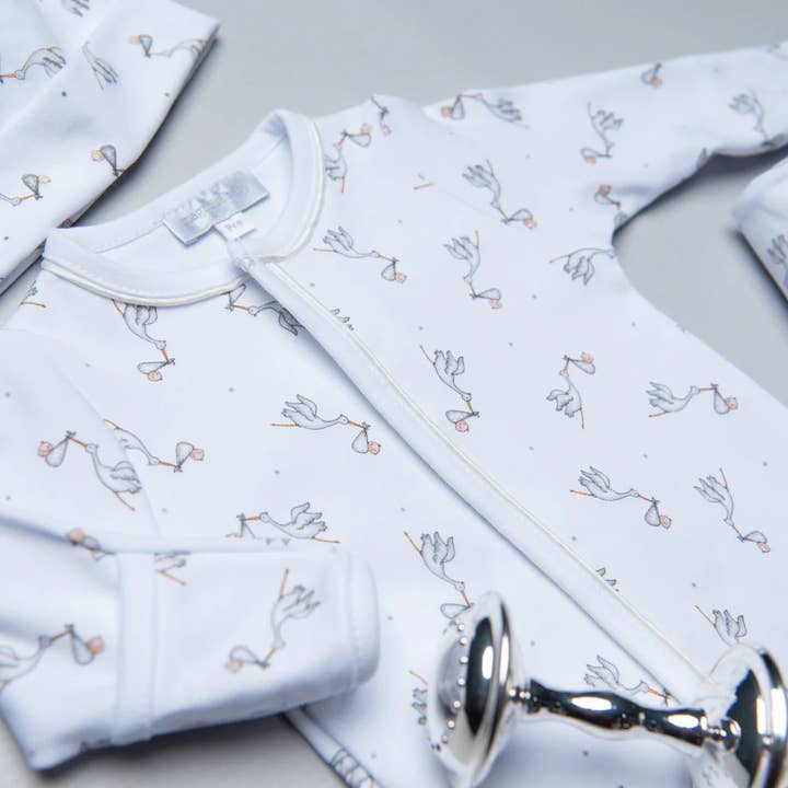 Worth the Wait Footie | Grey