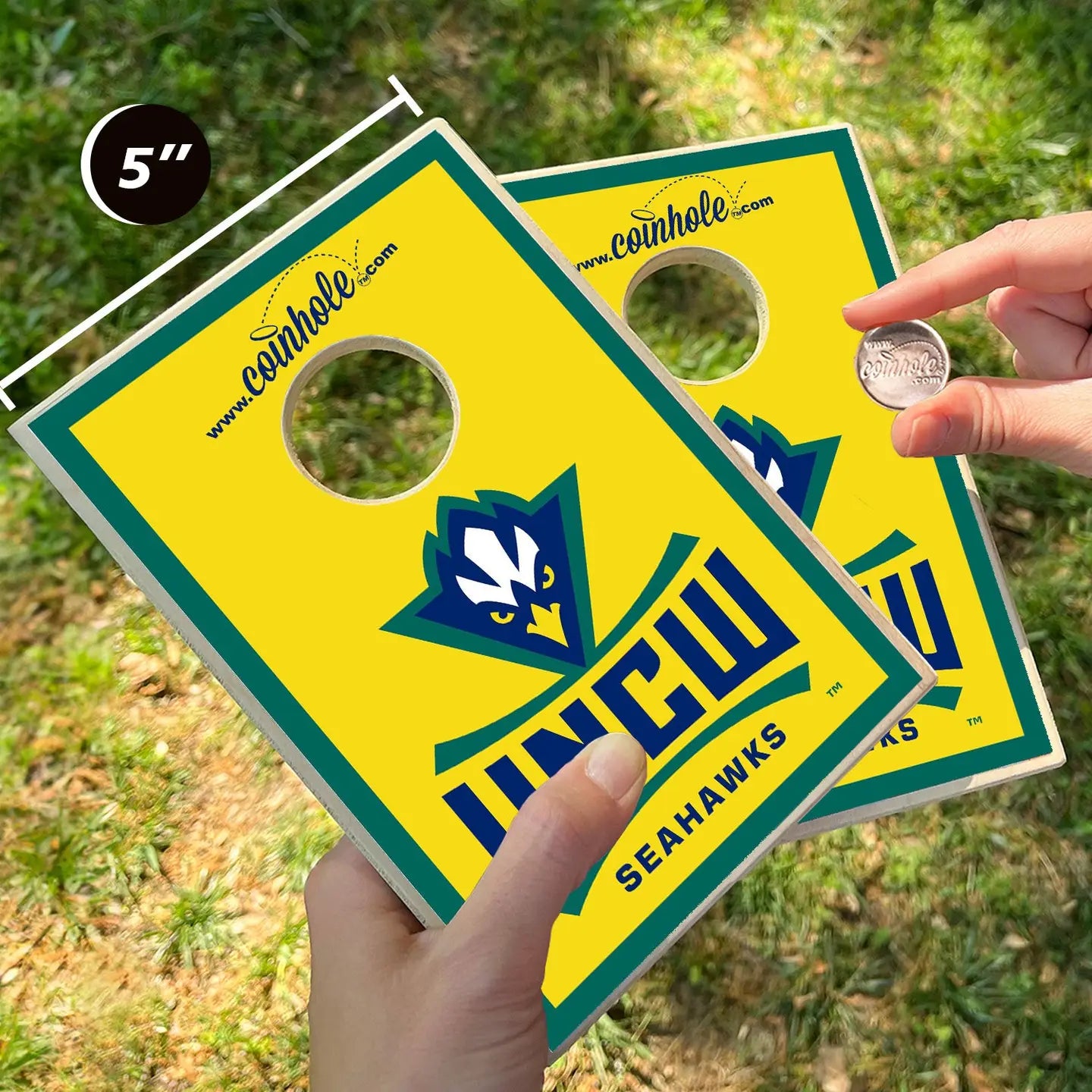 Coinhole Tabletop Game Set | UNC Wilmington