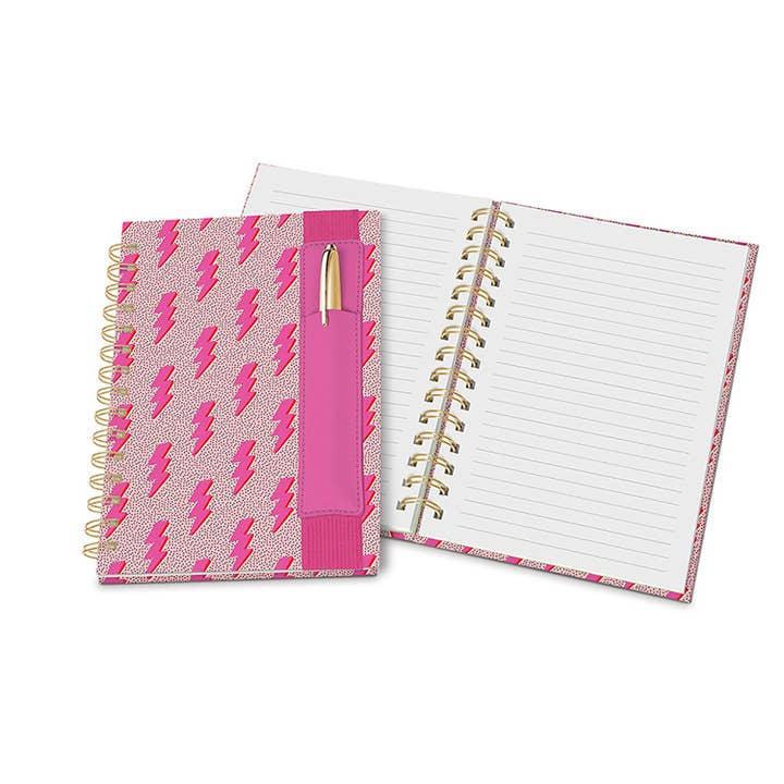 Charged Up | Oliver Notebook with Pen Pocket