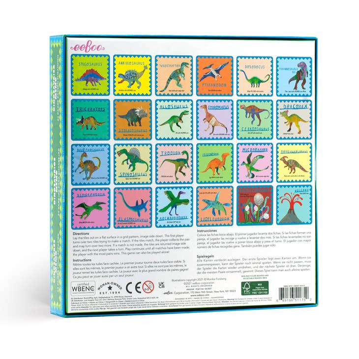 Memory and Matching Game | Shiny Dinosaur