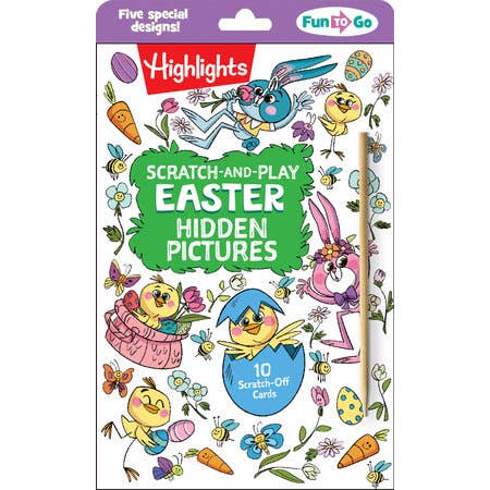 Scratch-and-Play Hidden Pictures | Easter