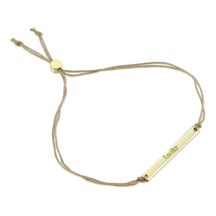 Morse Code Bracelet | Lucky
