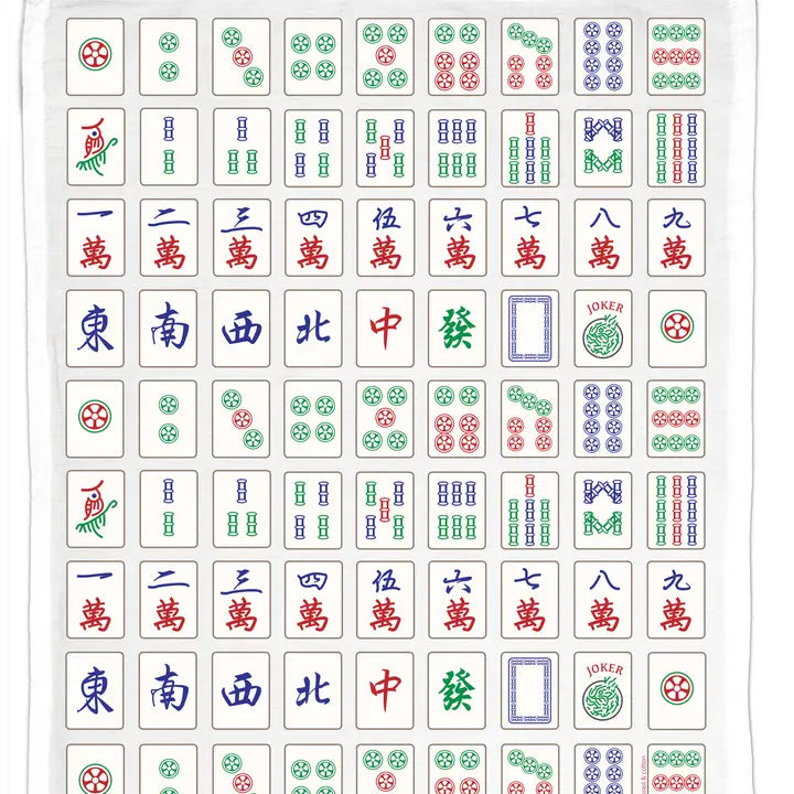 Tea Towel | Mahjong
