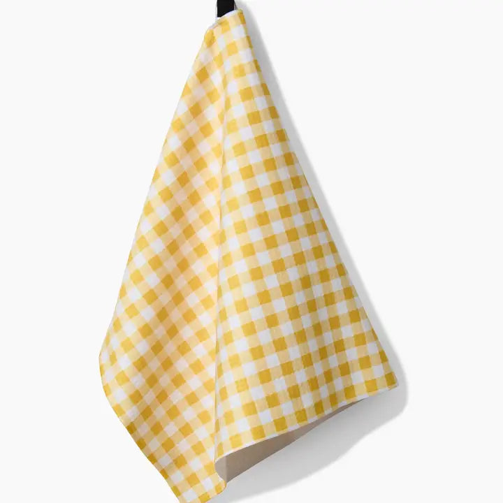 Luxe Hand Towel | Golden Plaid