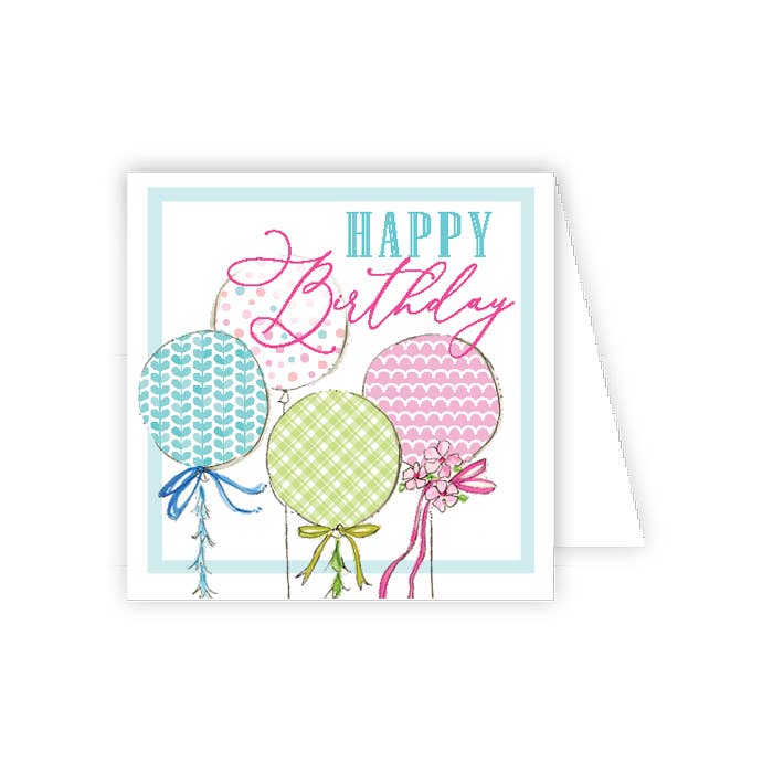 Enclosure Card | Birthday | Balloons