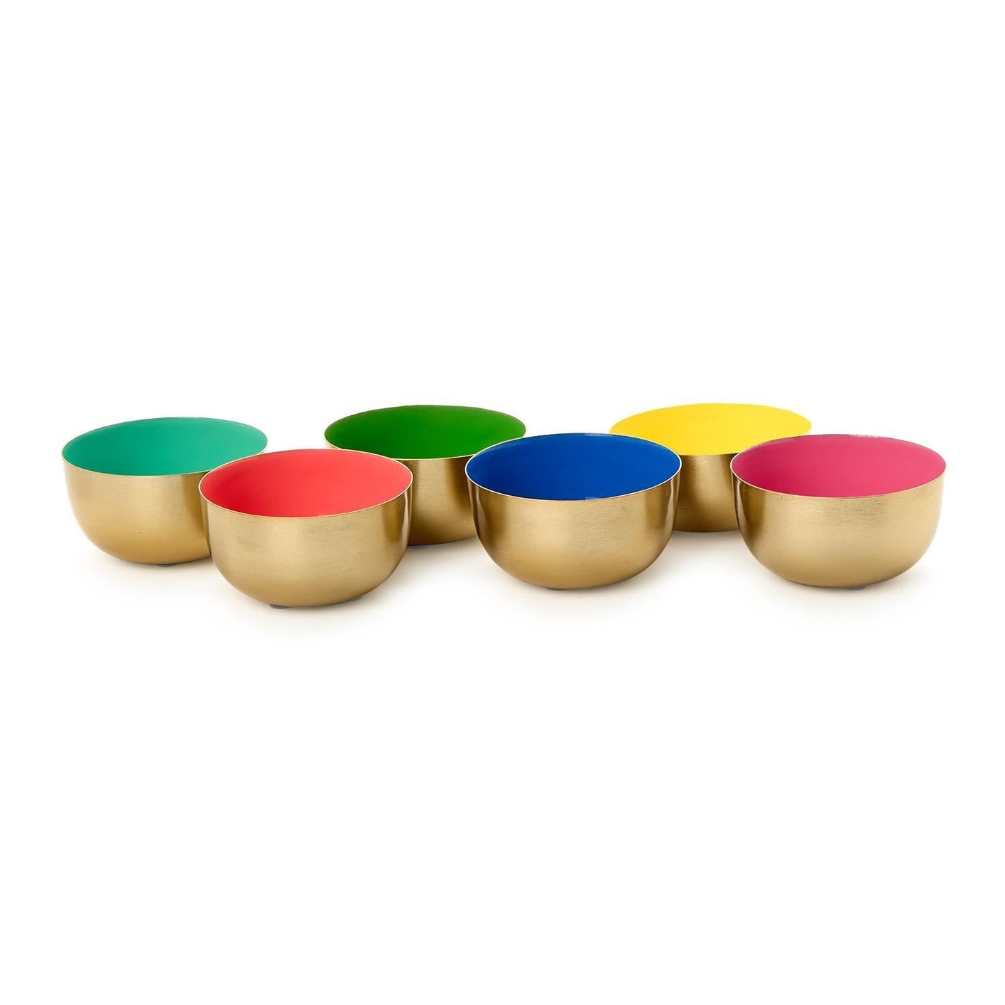 Small Metal Bowls with Enamel | Assorted Colors