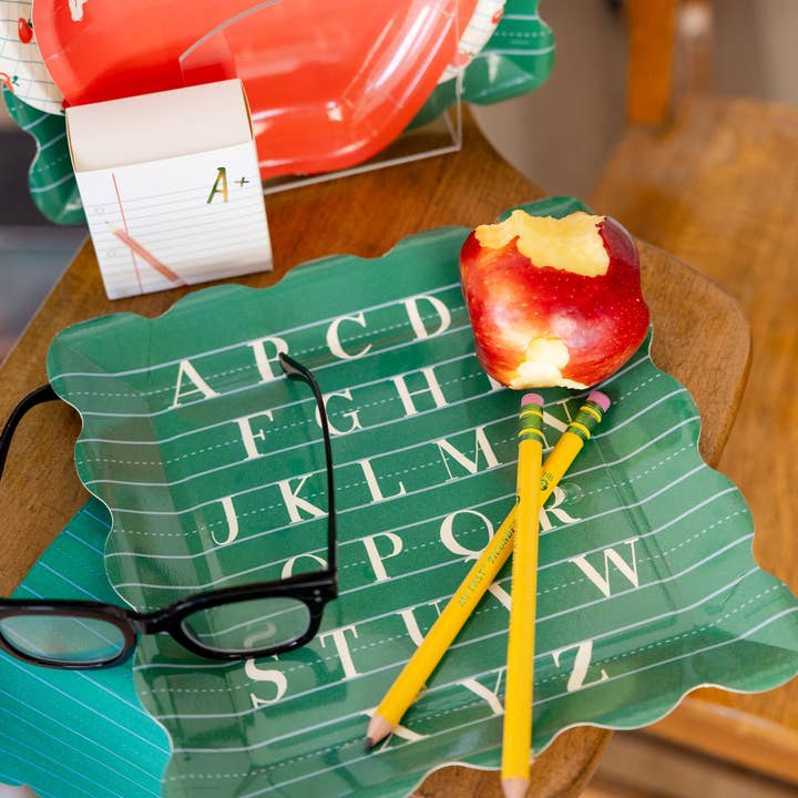 Paper Plates | Alphabet