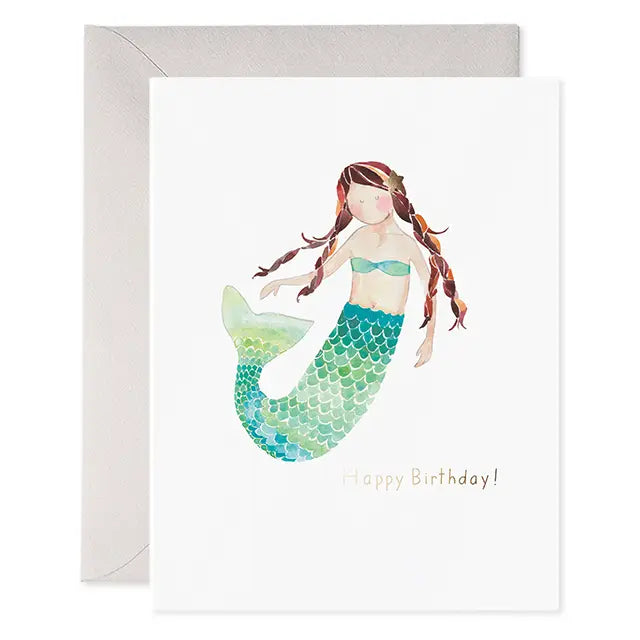 Greeting Card | Mermaid Birthday